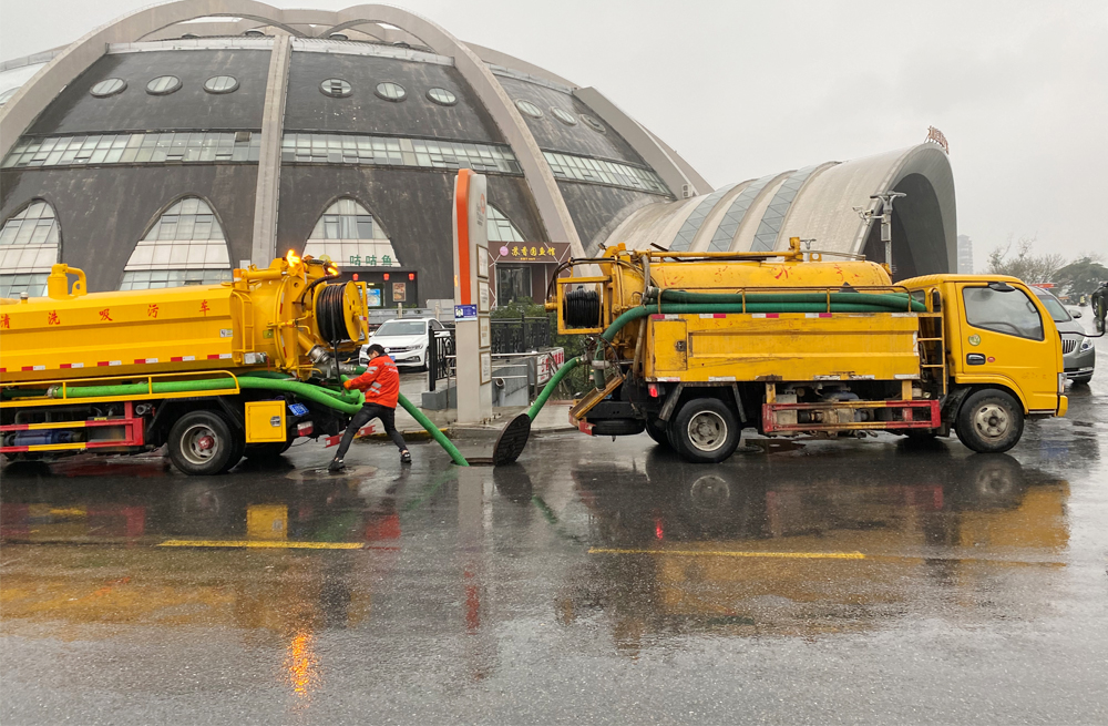 尧化村商场管道清淤